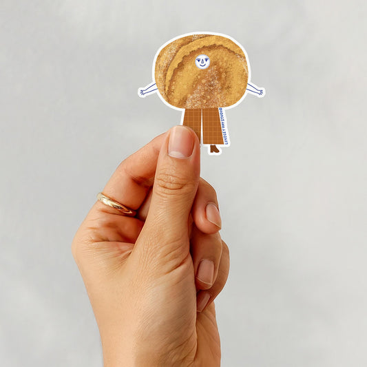 Sourdough Sally Sticker, 3 in.