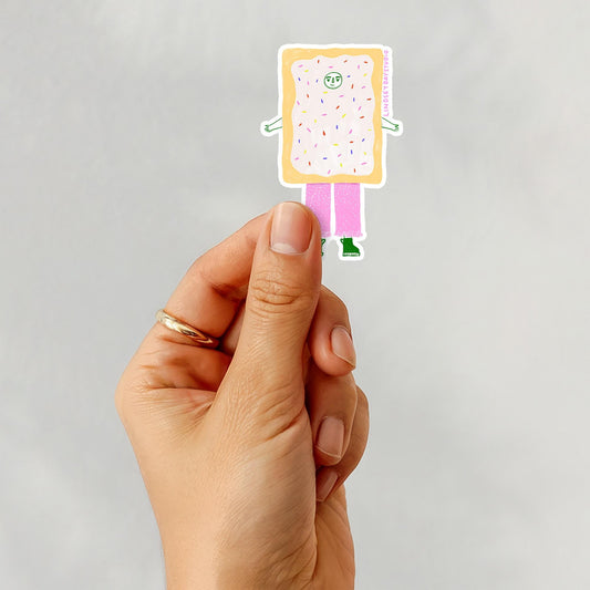 Louie the Pop Tart Sticker, 3 in.