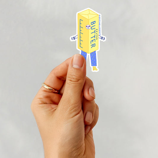 Butter Barb Food Sticker, 3 in.
