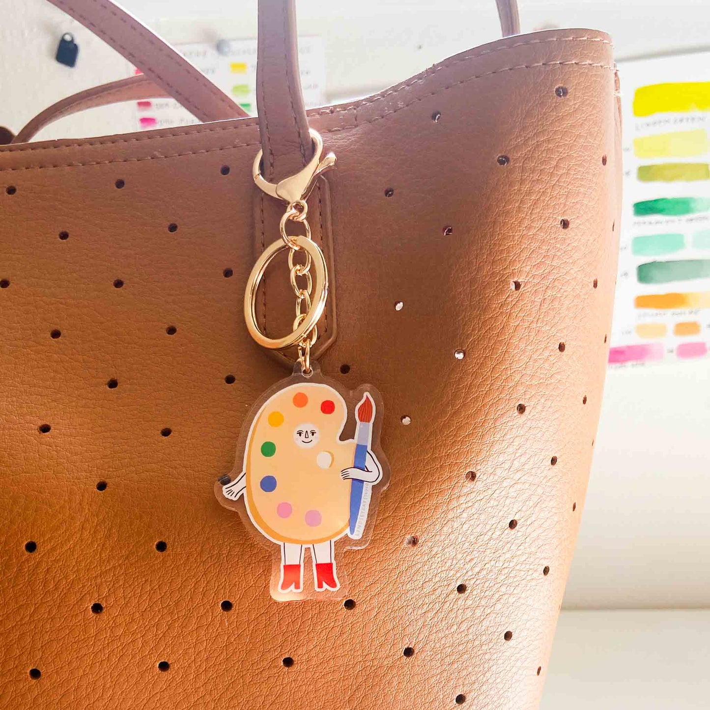*PRE-ORDER Ships October* Artist Friend Keychain