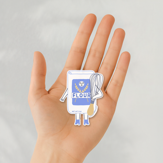 Baker Friend Sticker, 3 in.