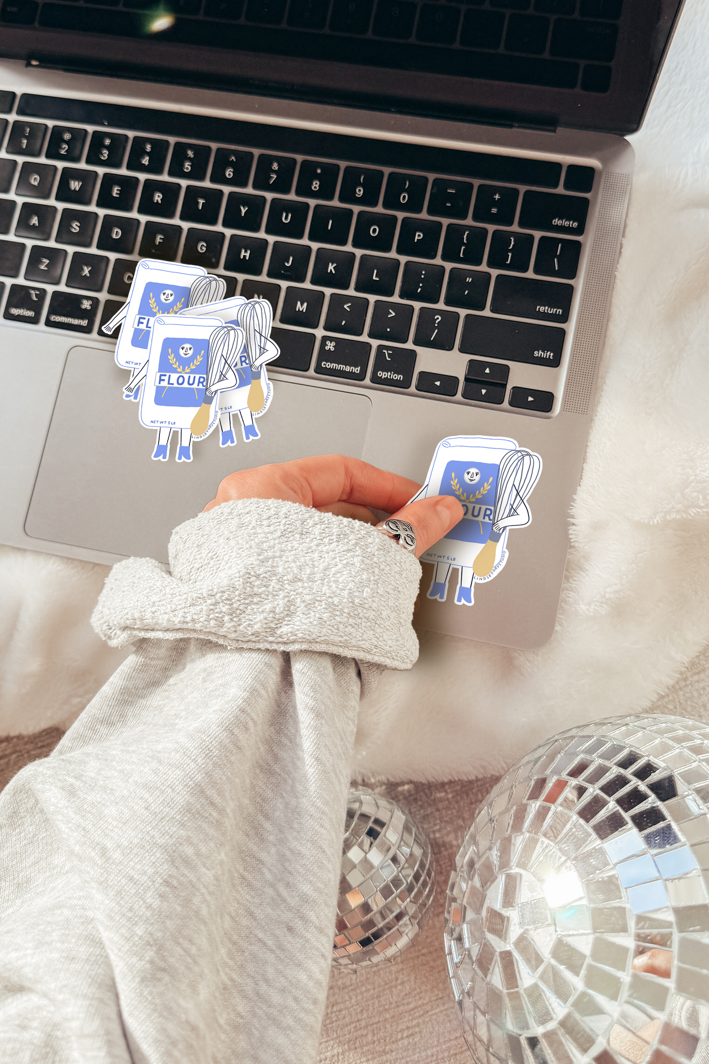 Baker Friend Sticker, 3 in.