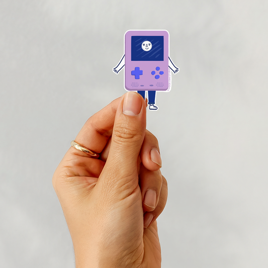 Video Game Friend Sticker, 3 in.