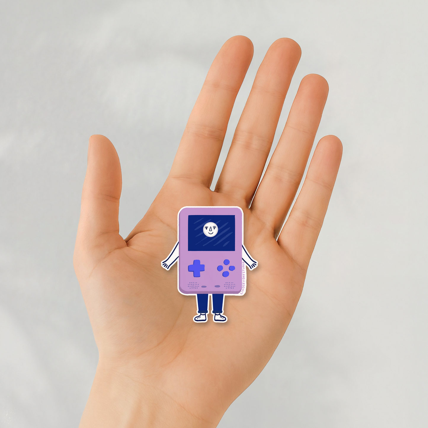 Video Game Friend Sticker, 3 in.