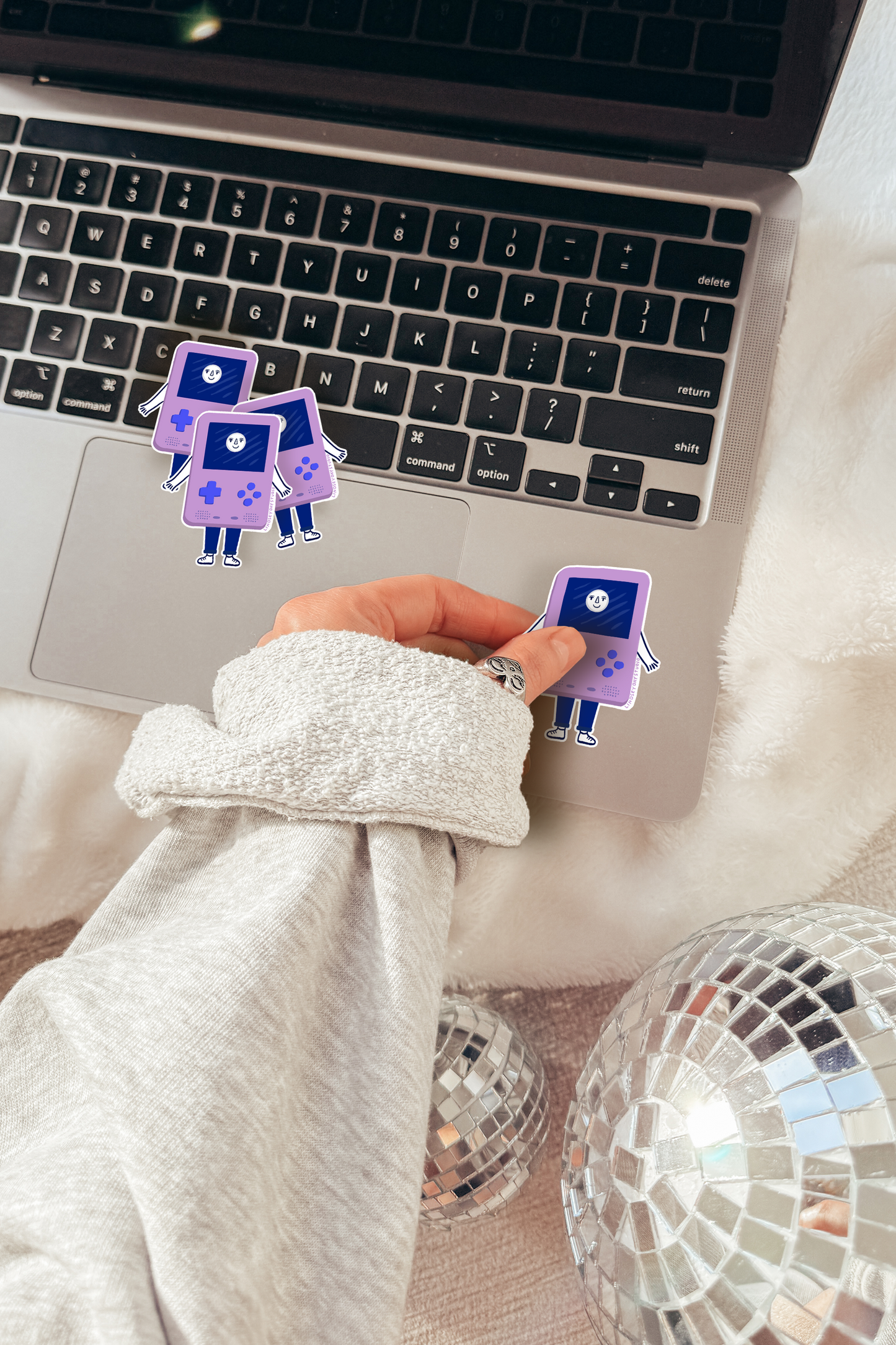 Video Game Friend Sticker, 3 in.