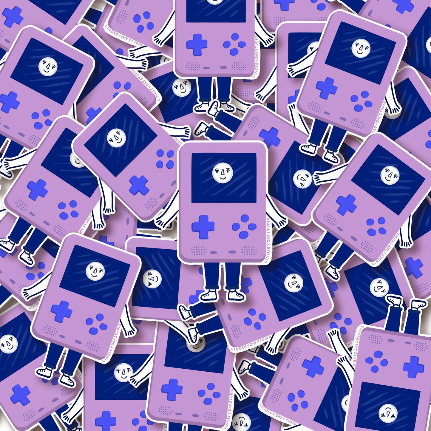Video Game Friend Sticker, 3 in.