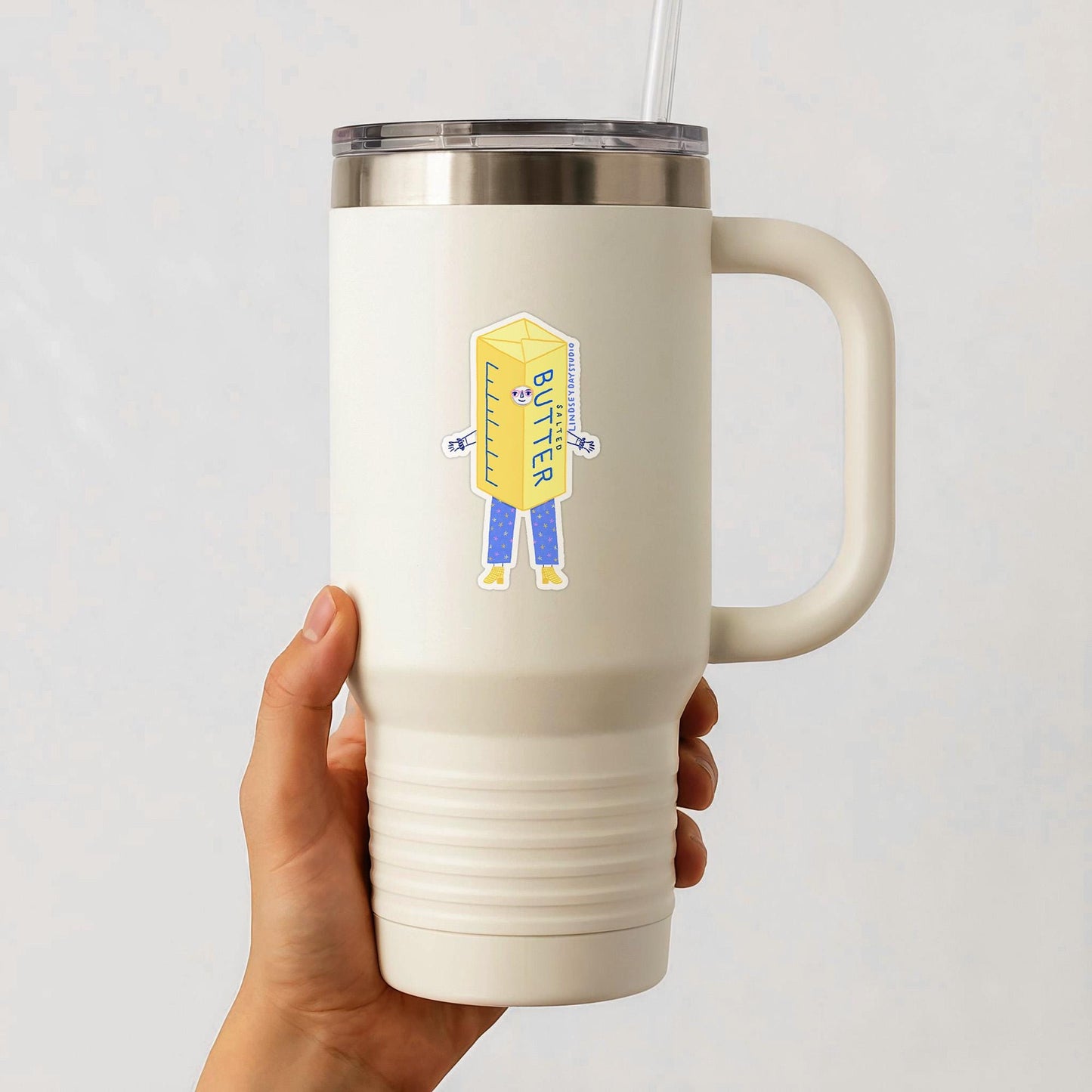 Butter Barb Food Sticker, 3 in.