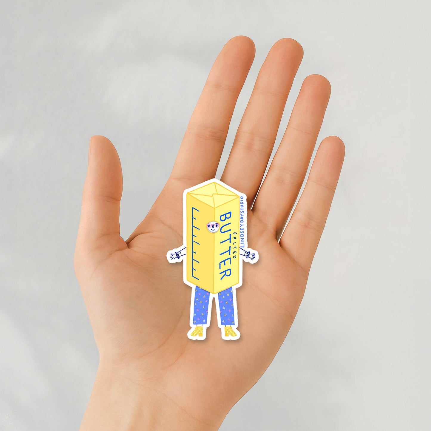 Butter Barb Food Sticker, 3 in.