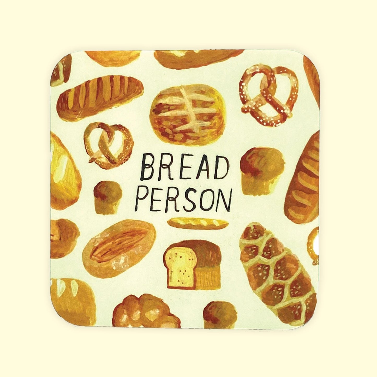 Bread Person Sticker, 3 in.