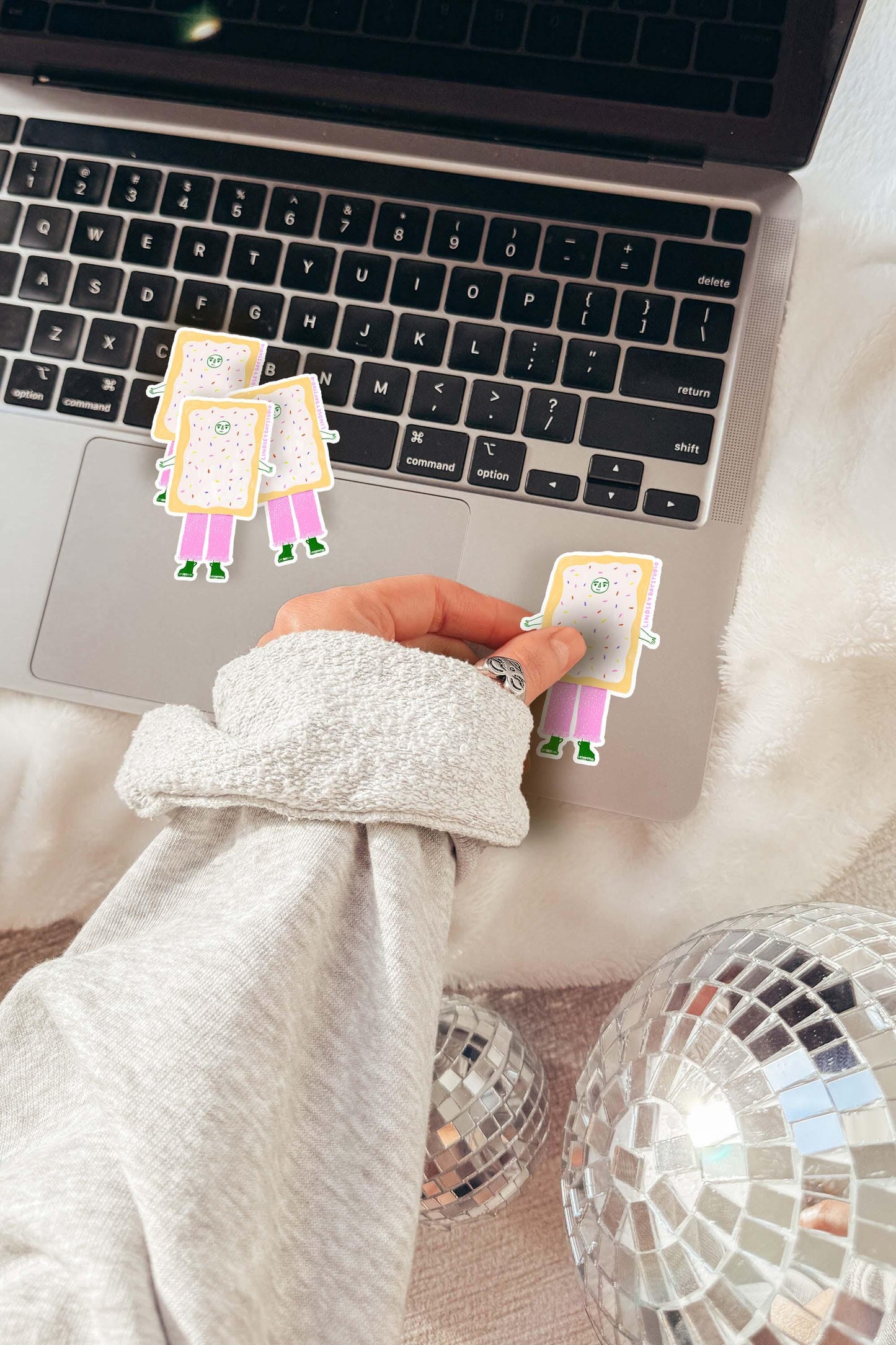 Louie the Pop Tart Sticker, 3 in.