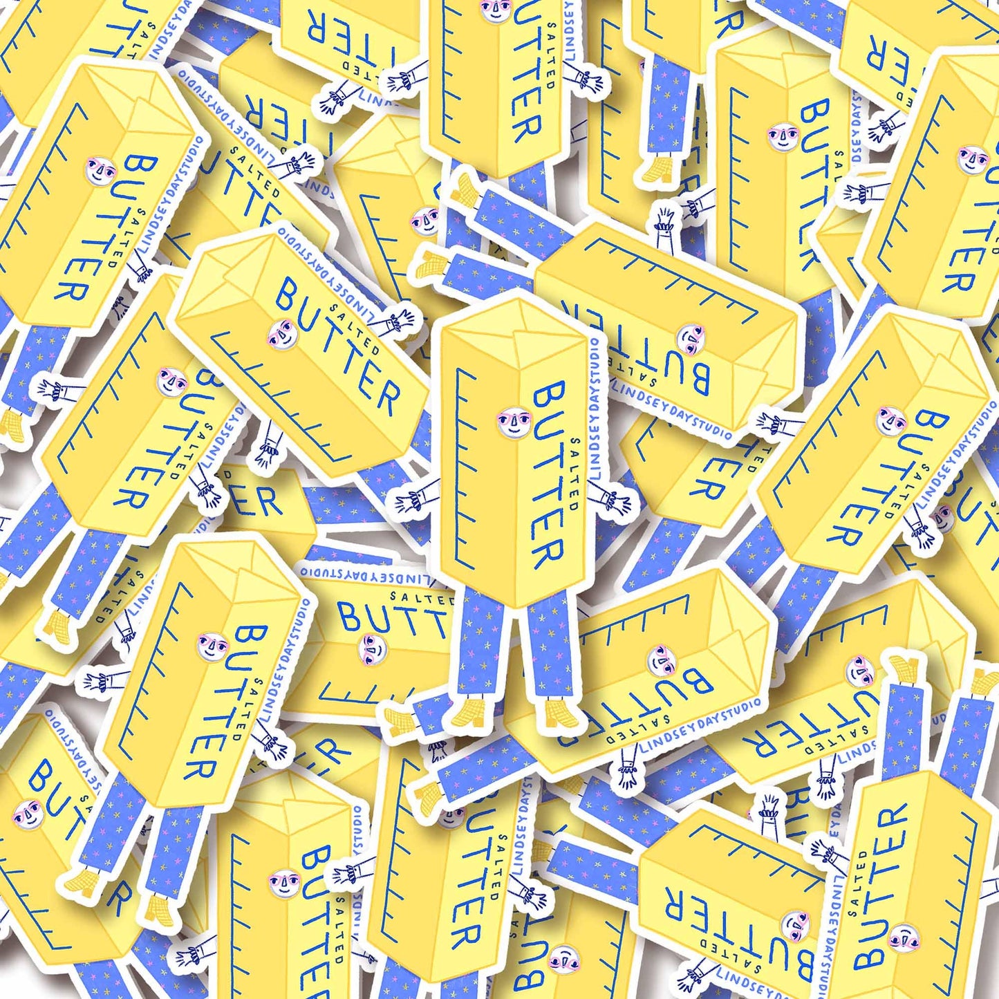 Butter Barb Food Sticker, 3 in.