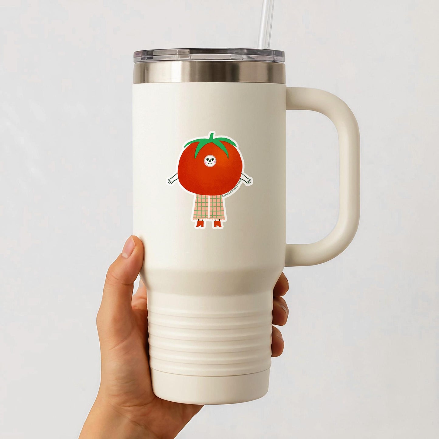Tammy the Tomato Sticker, 3 in.