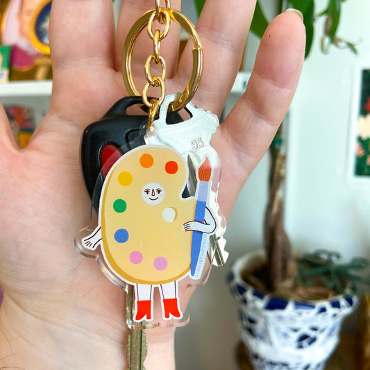 *PRE-ORDER Ships October* Artist Friend Keychain