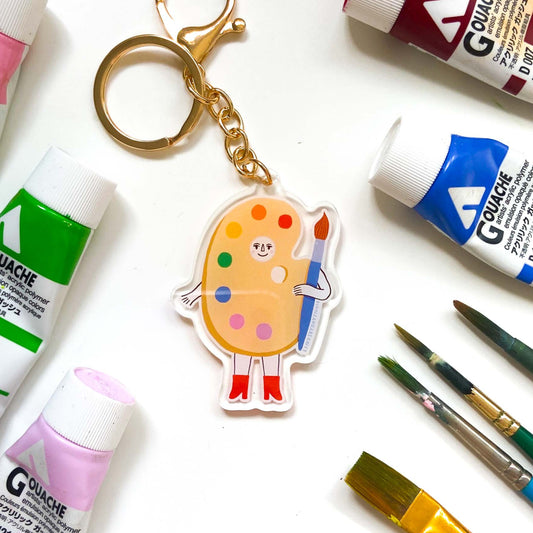 *PRE-ORDER Ships October* Artist Friend Keychain