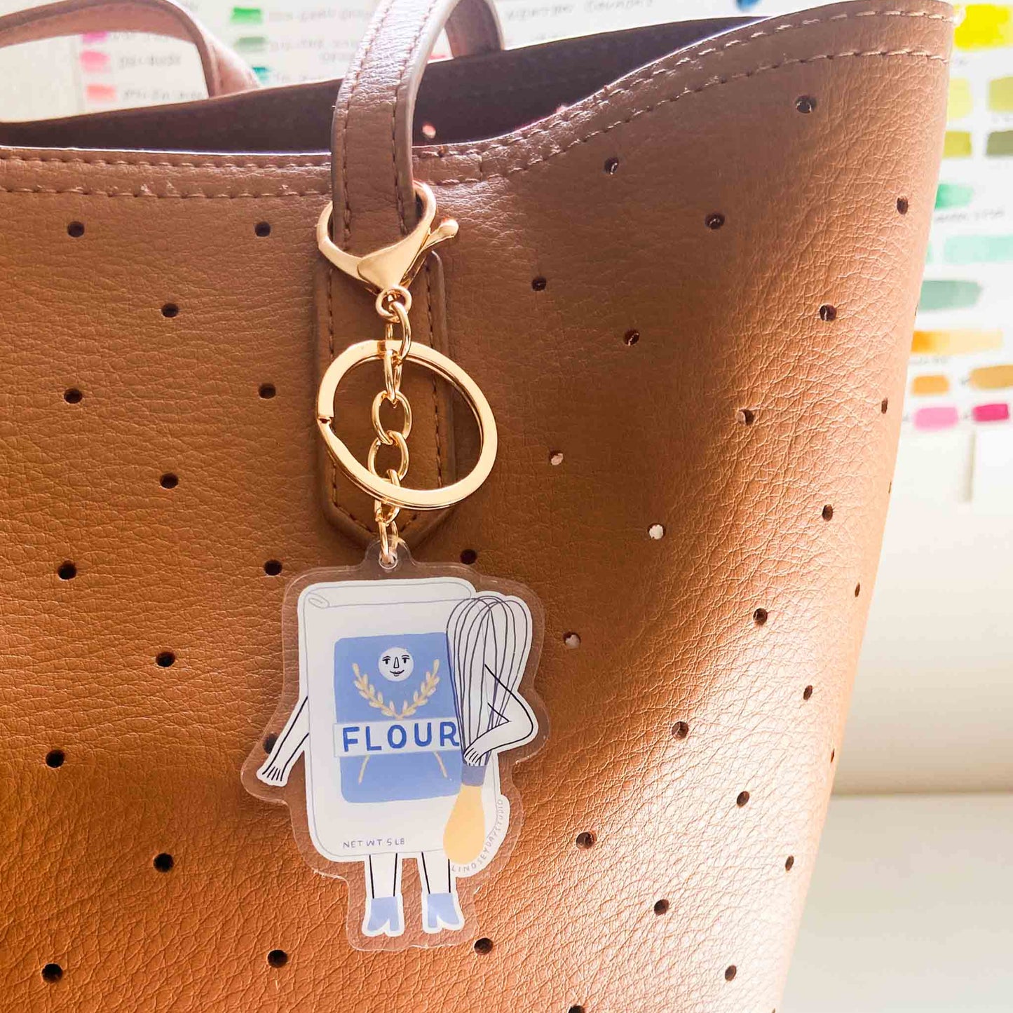 Baker Friend Keychain