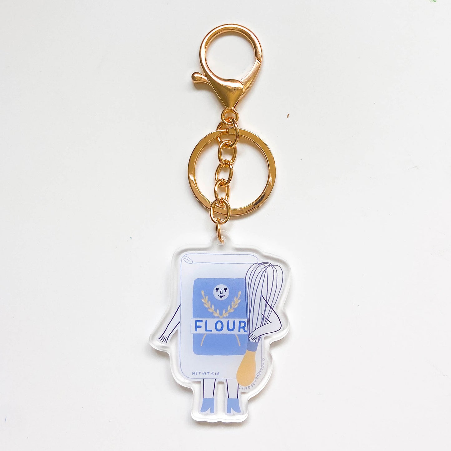 Baker Friend Keychain