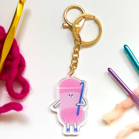 Crochet Friend Keychain