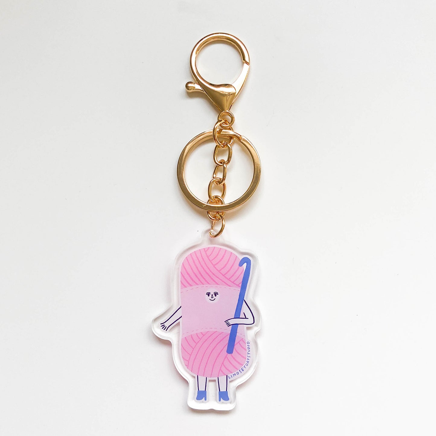 Crochet Friend Keychain
