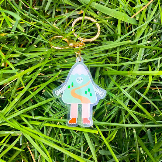Hiking Friend Keychain