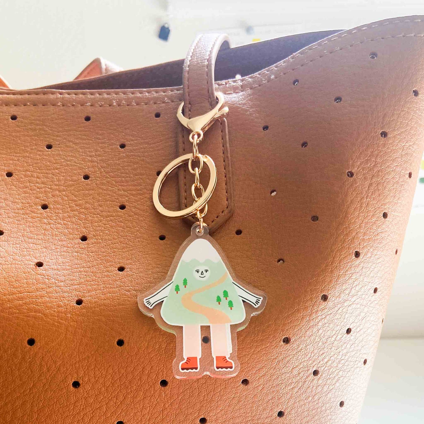 Hiking Friend Keychain