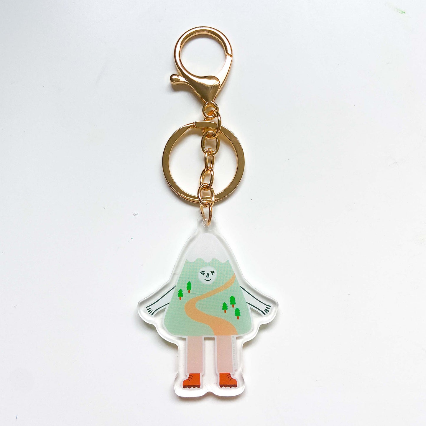 Hiking Friend Keychain