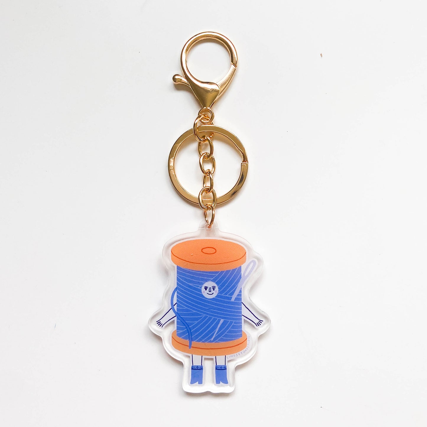 Embroidery Friend Keychain