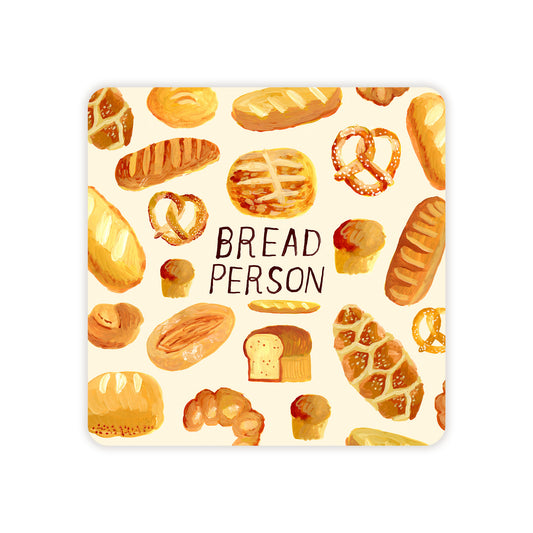 Bread Person Sticker, 3 in.