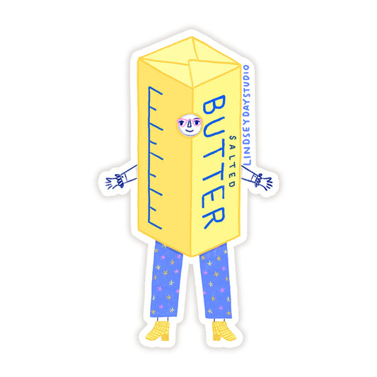 Butter Barb Food Sticker, 3 in.