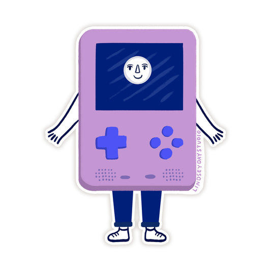 Video Game Friend Sticker, 3 in.