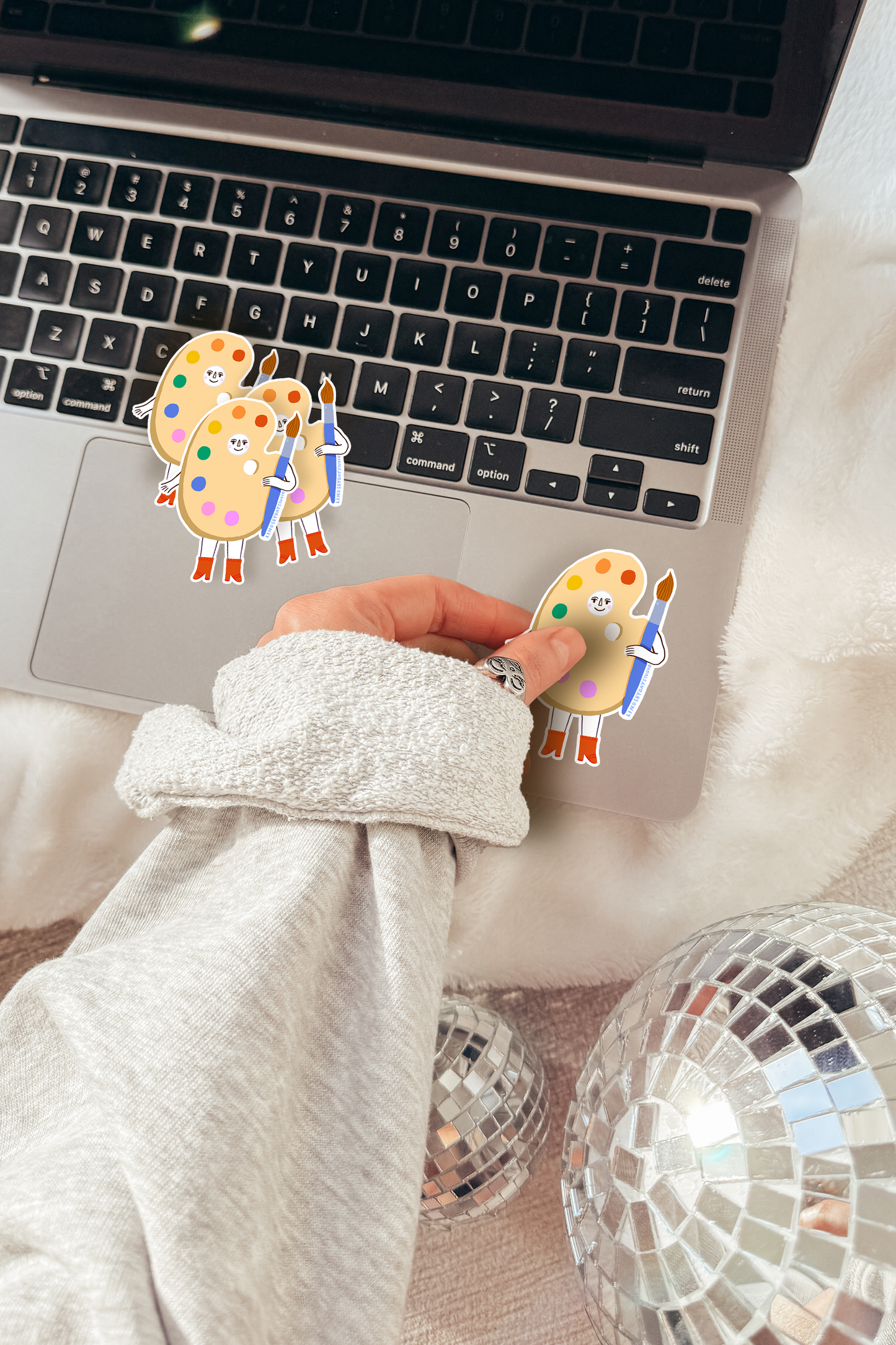 Artist Friend Sticker, 3 in.