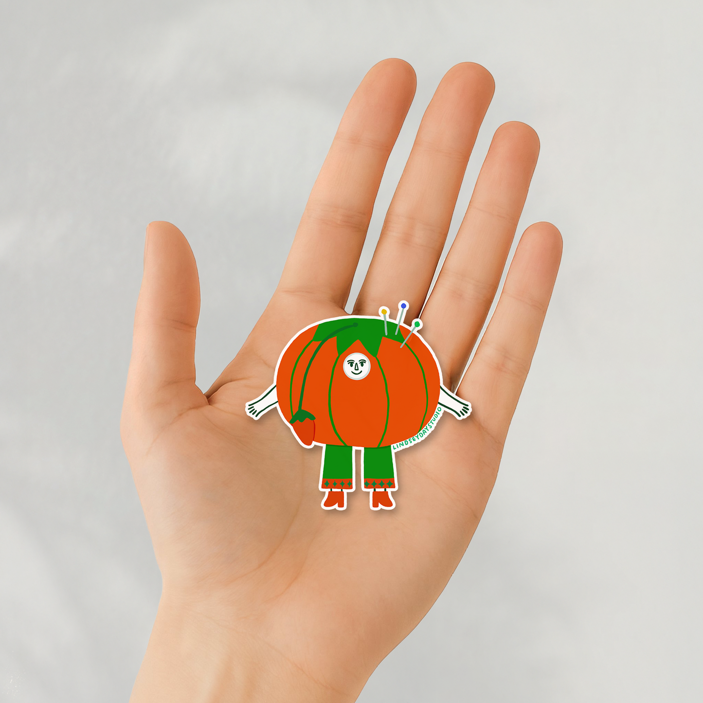 Sewing Friend Sticker, 3 in.