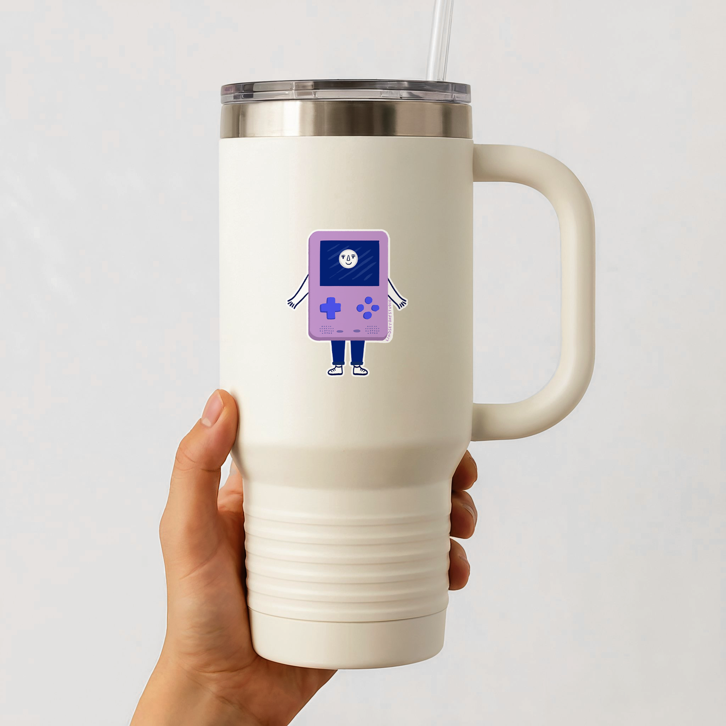 Video Game Friend Sticker, 3 in.