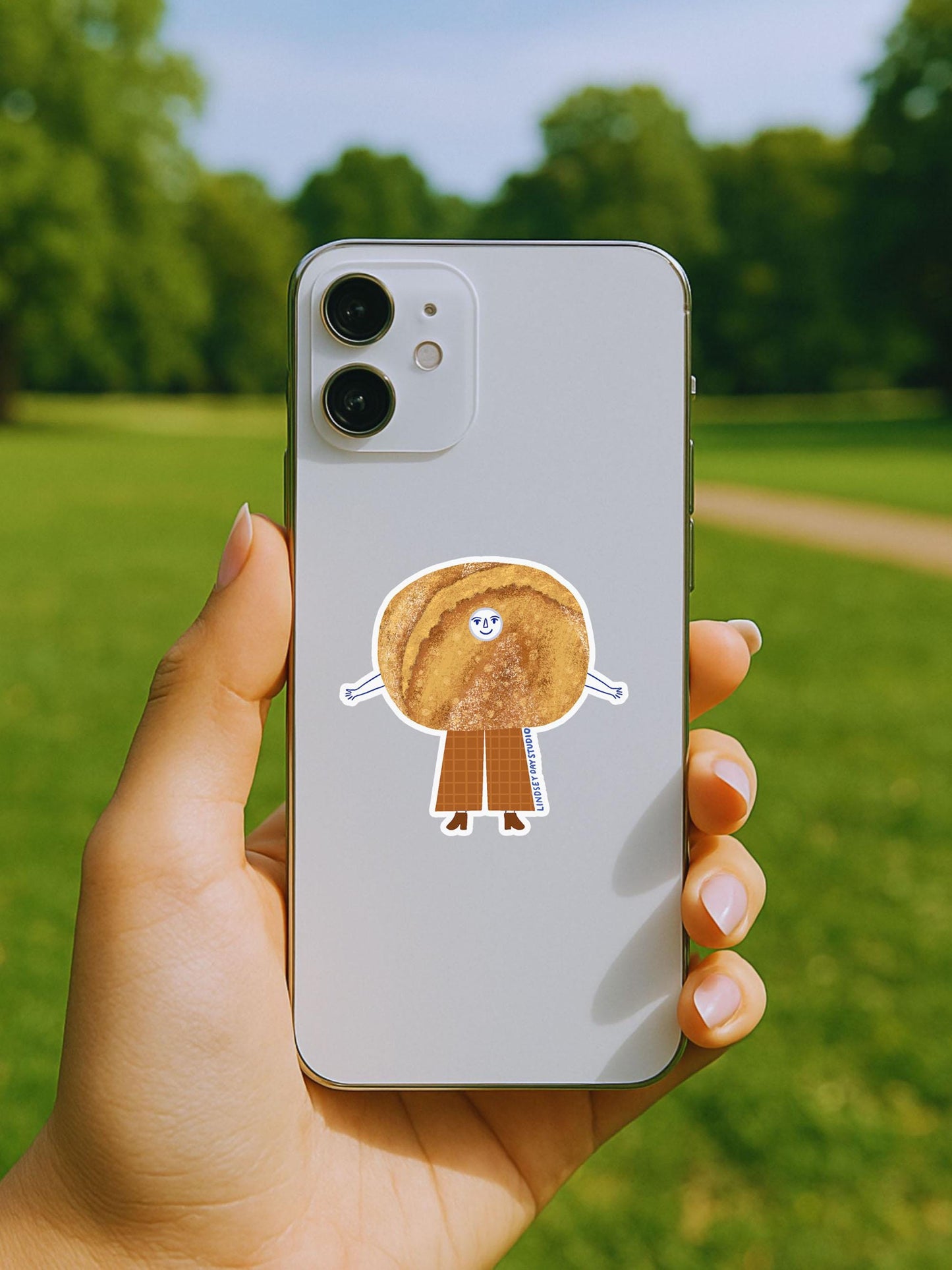 Sourdough Sally Sticker, 3 in.